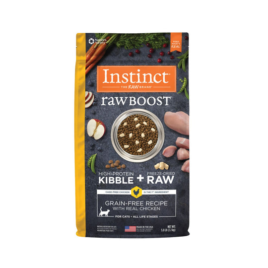 Instinct Raw Boost Grain-Free Recipe with Real Chicken Dry Cat Food