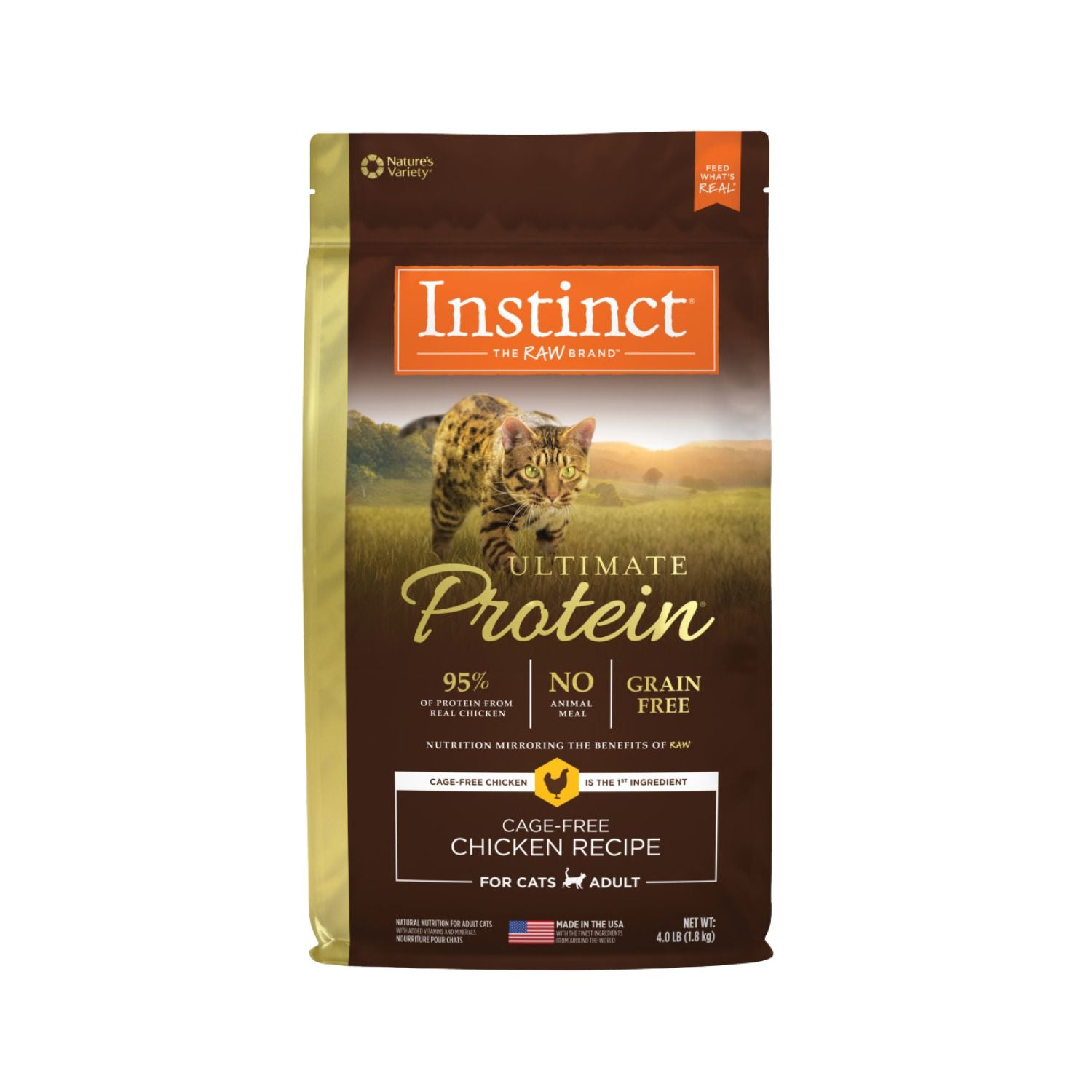 Instinct Ultimate Protein Grain-Free Cage-Free Chicken Recipe Dry Cat Food