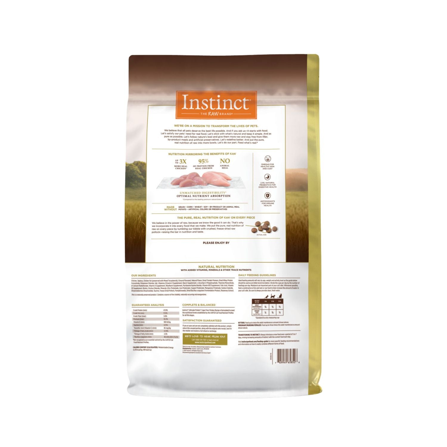 Instinct Ultimate Protein Grain-Free Cage-Free Chicken Recipe Dry Cat Food