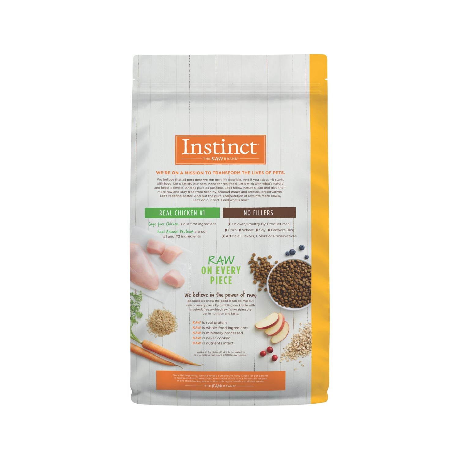 Instinct Be Natural Real Chicken & Brown Rice Recipe Dry Dog Food