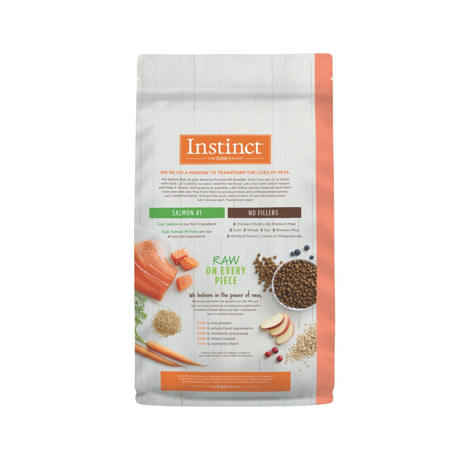 Instinct Be Natural Real Salmon & Brown Rice Recipe Dry Dog Food