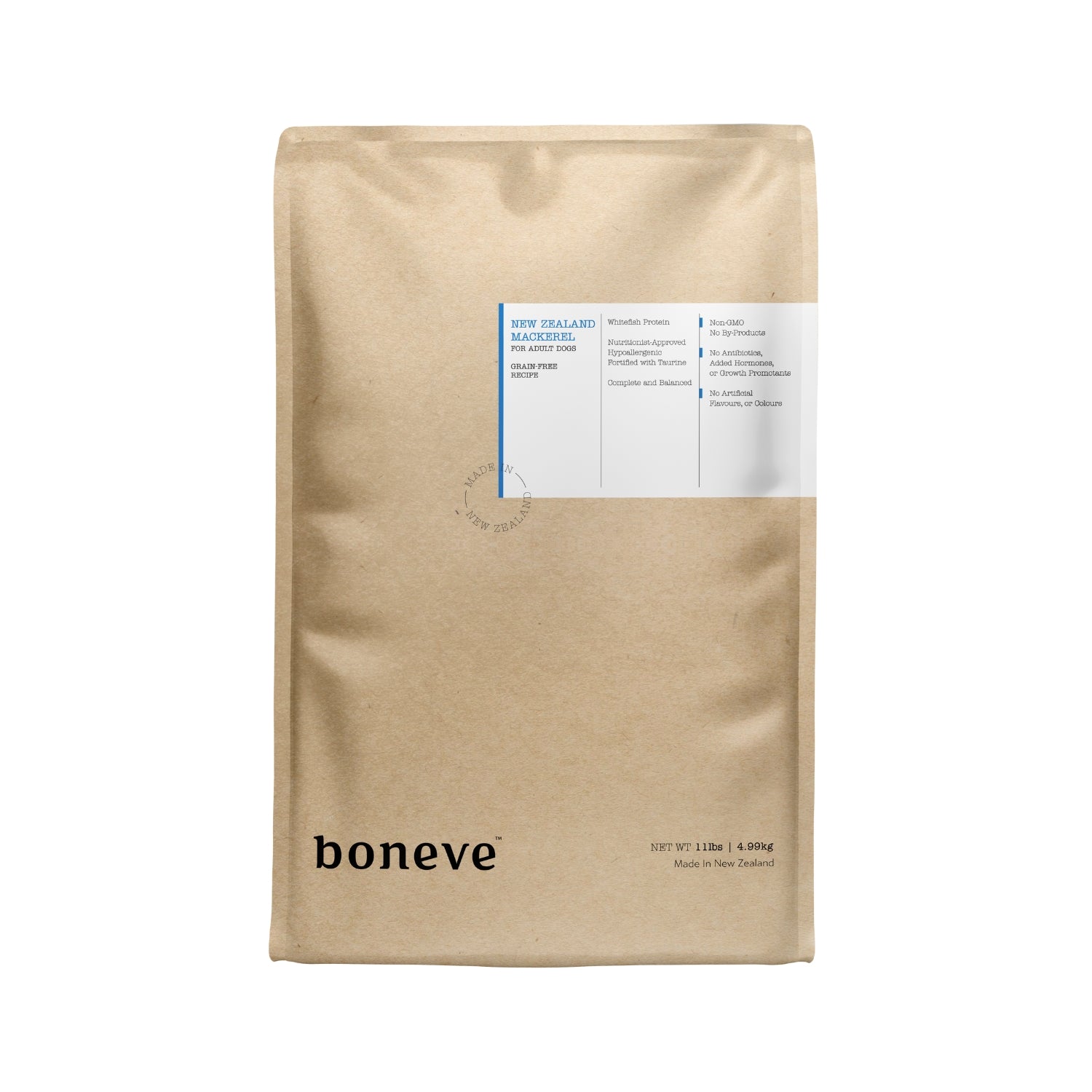 Boneve Earthmade New Zealand Mackerel Dry Dog Food