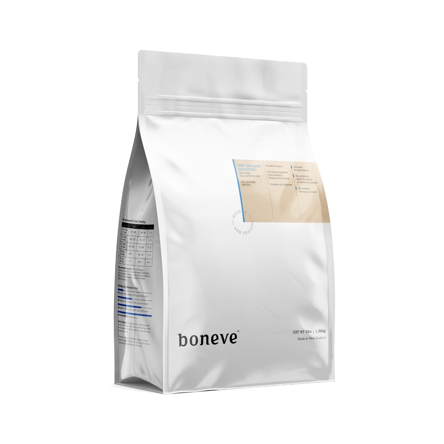 Boneve Earthmade New Zealand Mackerel Dry Cat Food