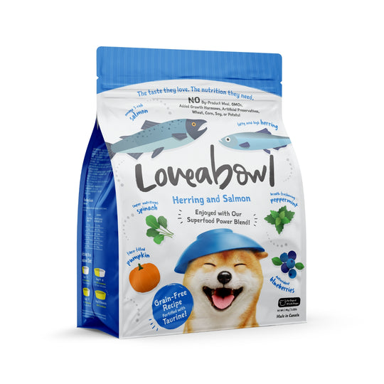 Loveabowl Grain Free Herring & Salmon Dry Dog Food