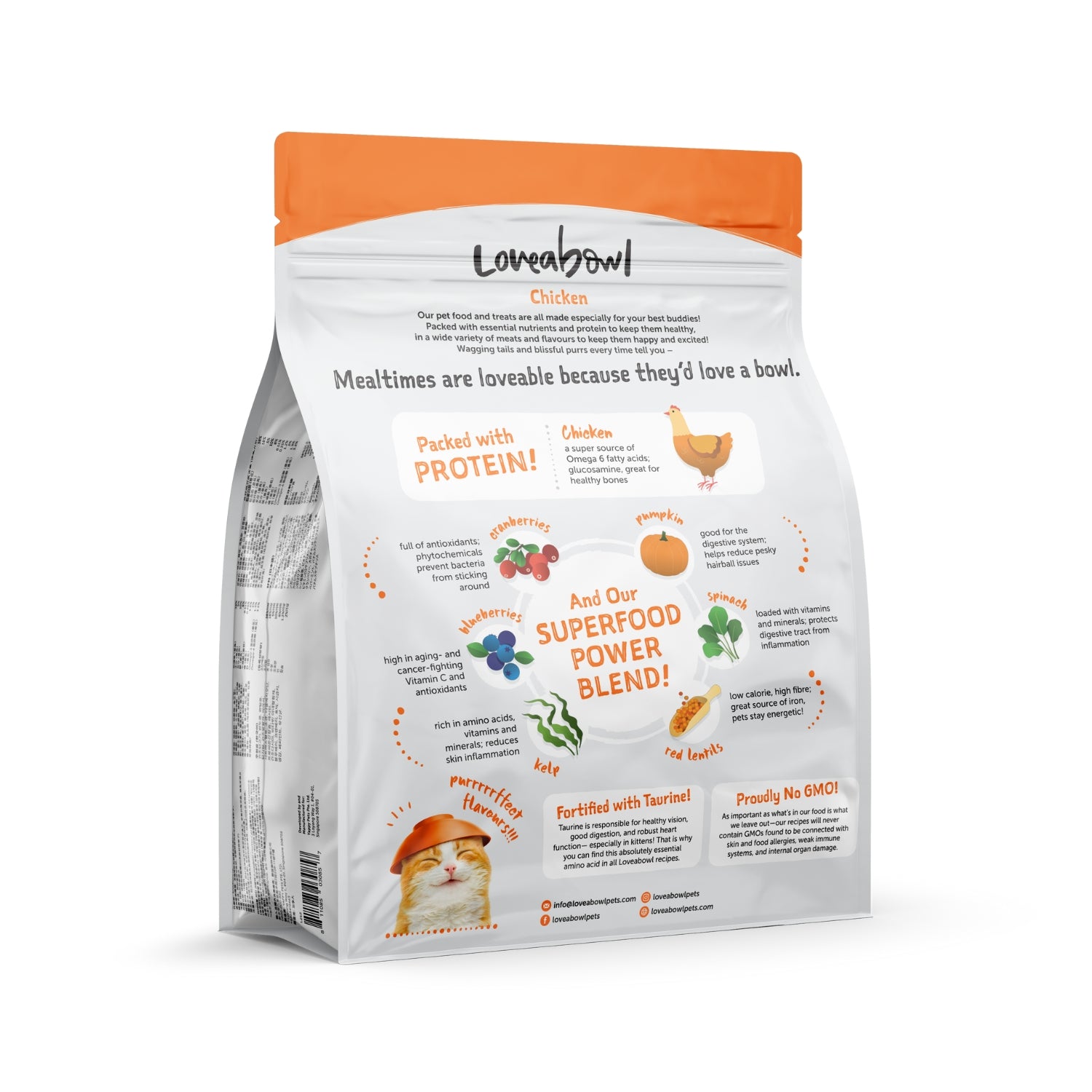 Loveabowl Grain Free Chicken Dry Cat Food