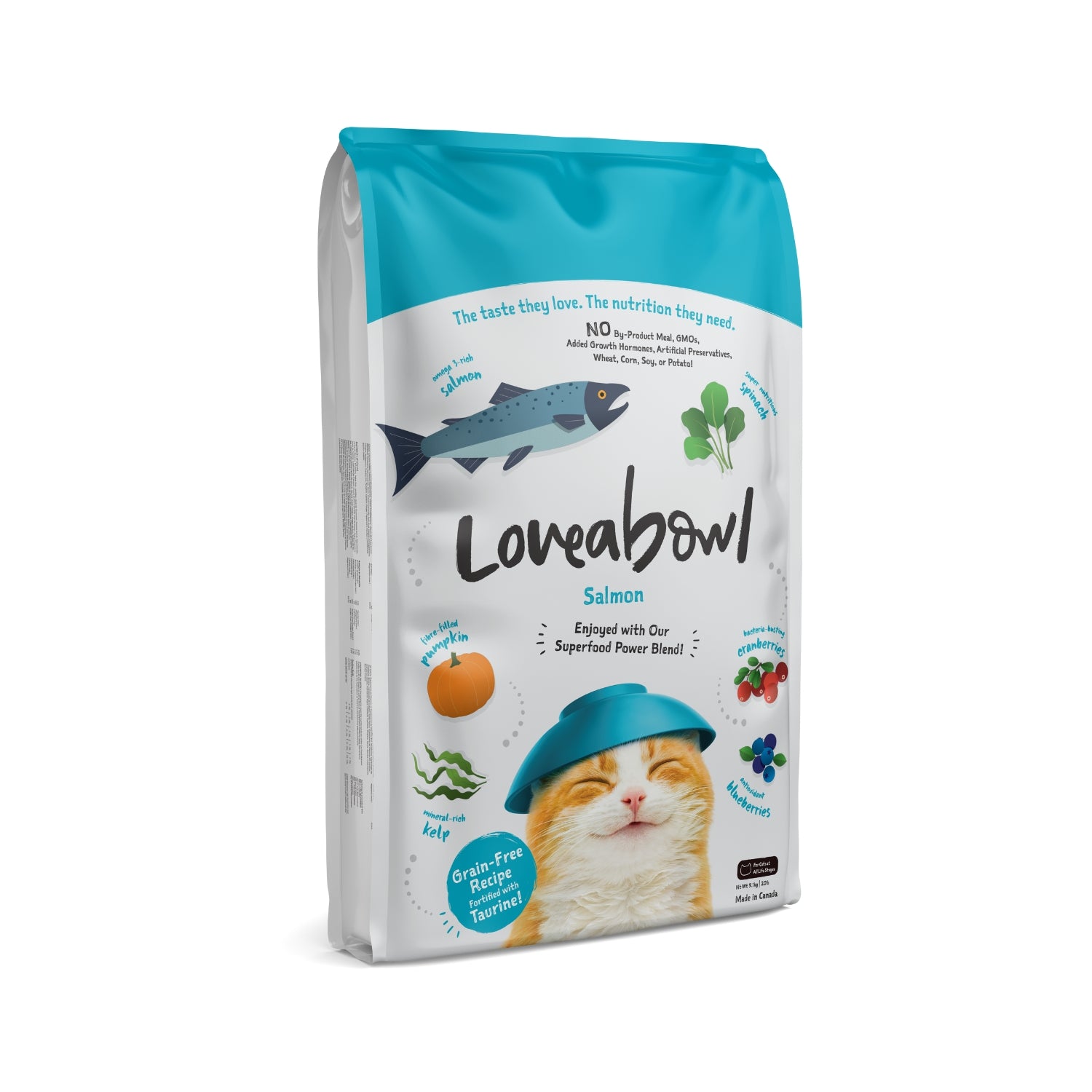 Loveabowl Grain Free Salmon Dry Cat Food