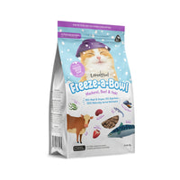 Loveabowl Freeze-a-Bowl Freeze Dried Raw Chicken & Mackerel Cat Food