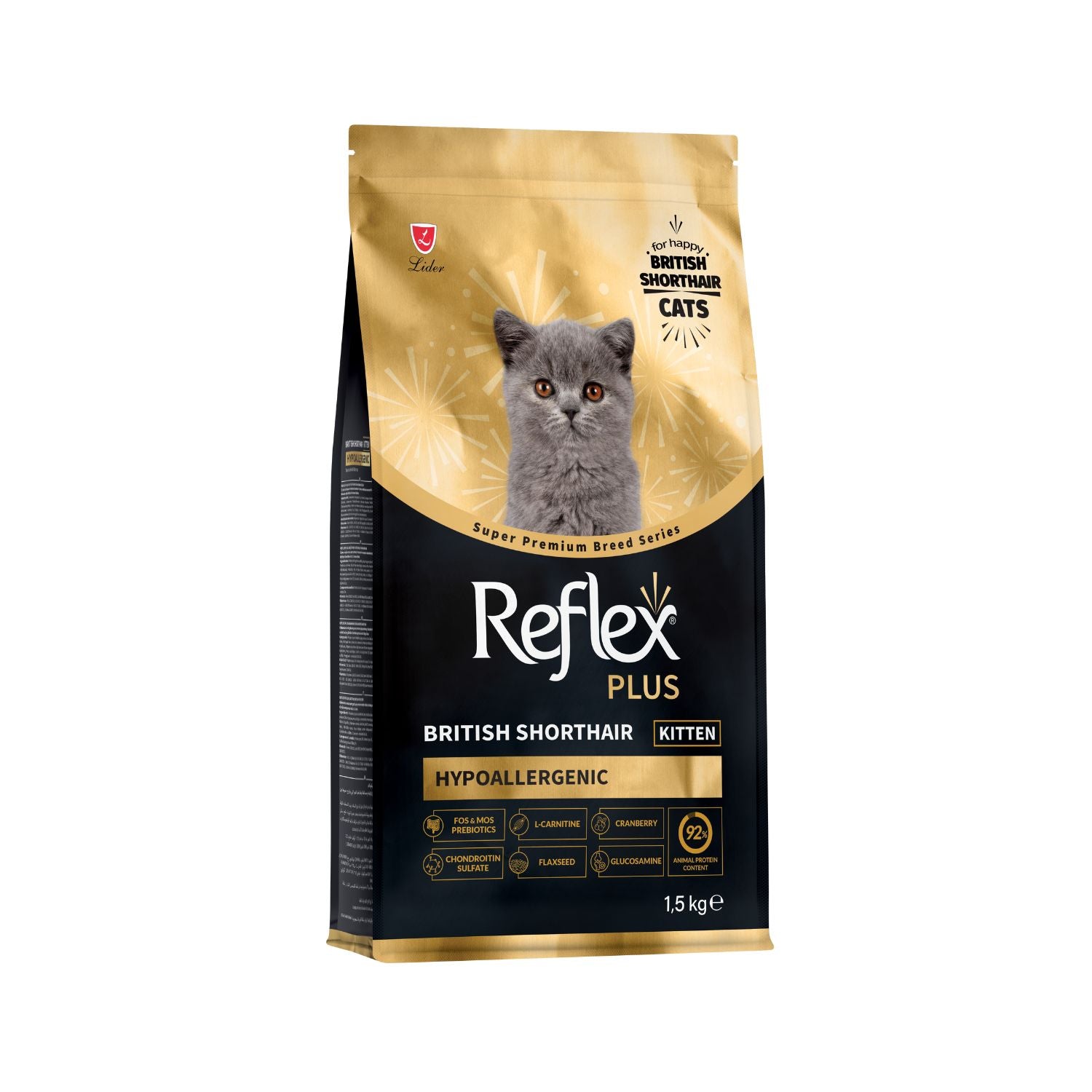 Reflex Plus Kitten British Short Hair Dry Cat Food