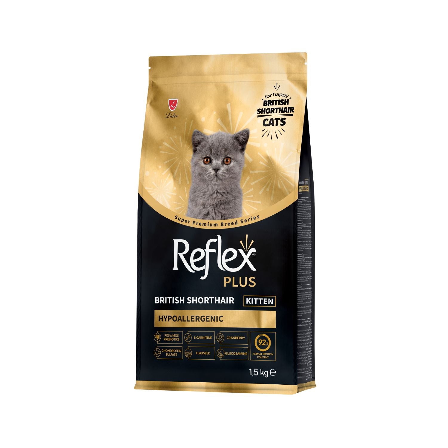 Reflex Plus Kitten British Short Hair Dry Cat Food