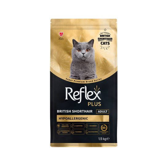 Reflex Plus Adult British Short Hair Dry Cat Food