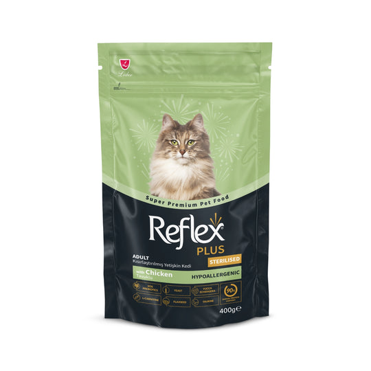 Reflex Plus Adult Sterilised Cat With Chicken Dry Cat Food