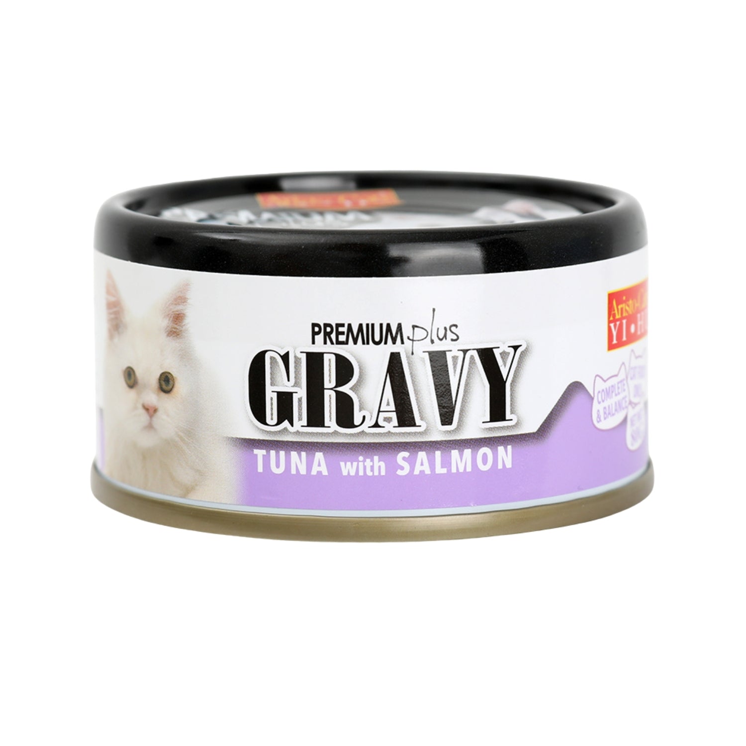 Aristo-cats Premium Plus Gravy Tuna with Salmon Canned Cat Food