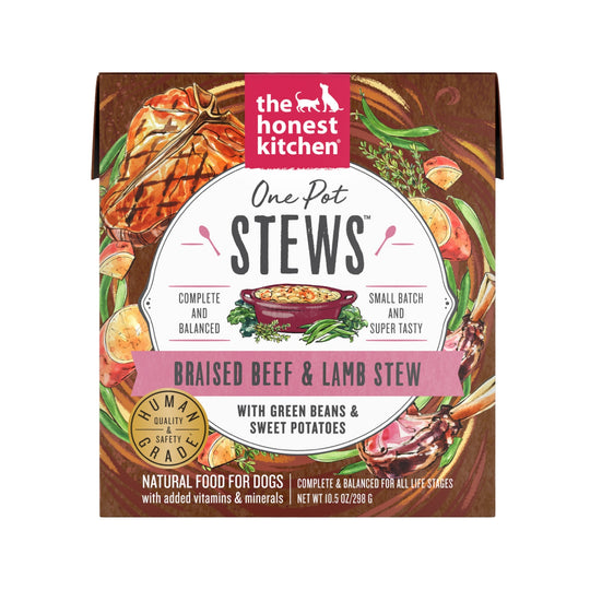 The Honest Kitchen One Pot Stews Braised Beef & Lamb Dog Food