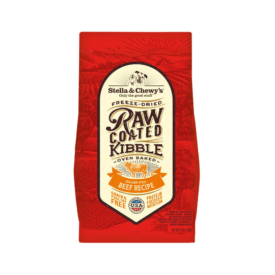 Stella & Chewy's Raw Coated Kibble Beef Grain-Free Dry Dog Food