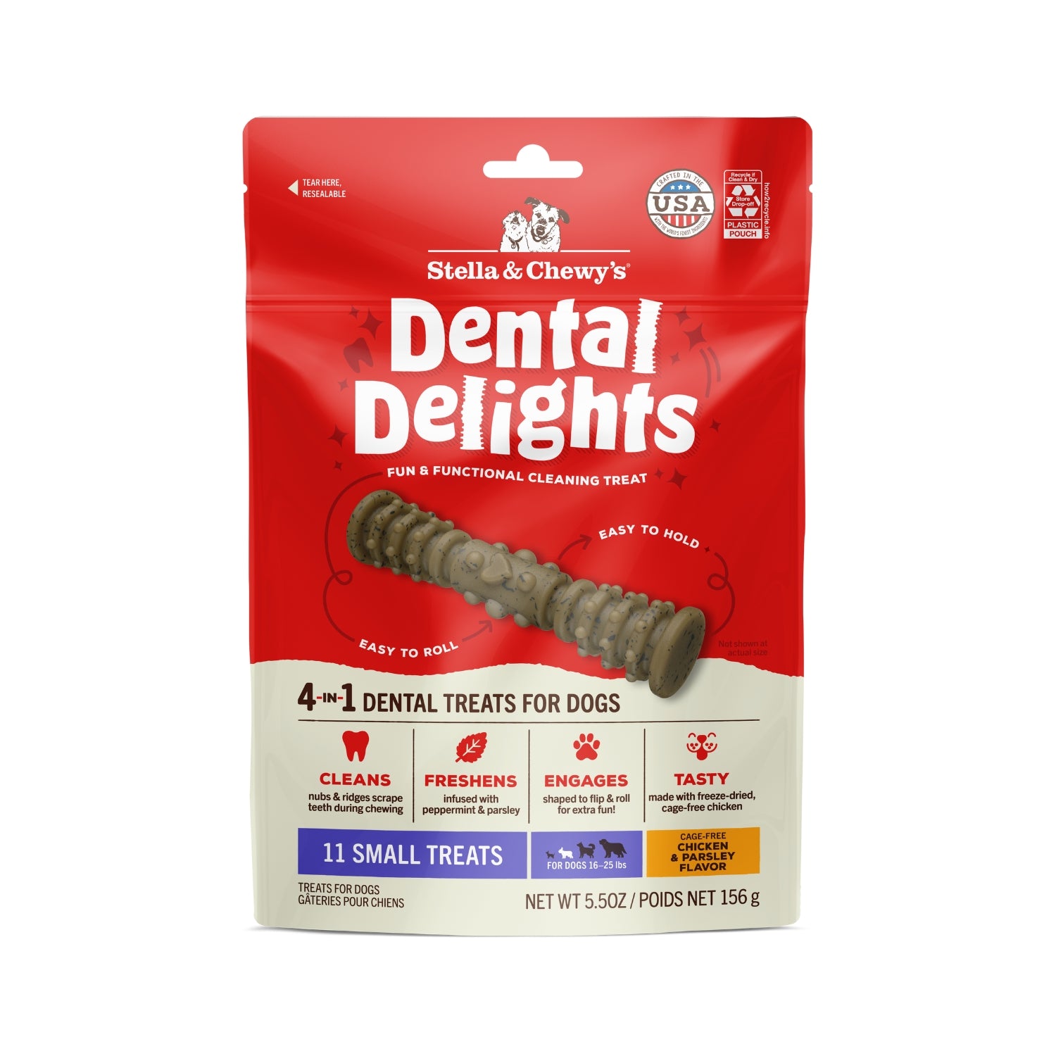 Stella & Chewy's Dental Delights Dental Dog Treats
