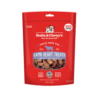 Stella & Chewy’s Freeze Dried Single Ingredient Lamb Heart Dog Treats
