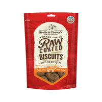 Stella & Chewy's Freeze Dried Raw Coated Biscuits Grass-fed Beef Recipe Dog Treats