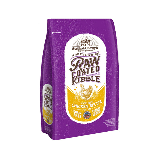 Stella & Chewy’s Raw Coated Kibble Cage Free Chicken Grain-Free Dry Cat Food