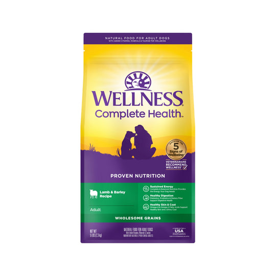 Wellness Complete Health Lamb & Barley Recipe Dry Dog Food