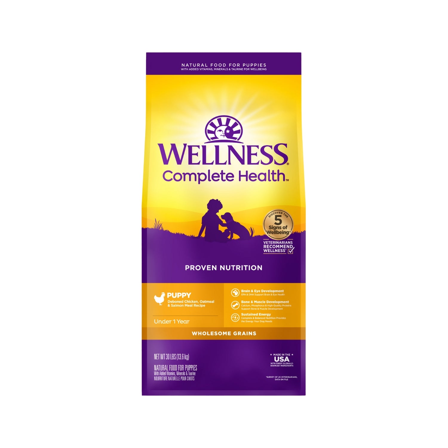 Wellness Complete Health Puppy Dry Dog Food