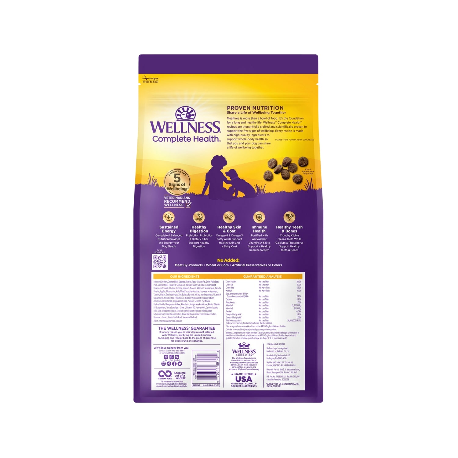 Wellness Complete Health Puppy Dry Dog Food