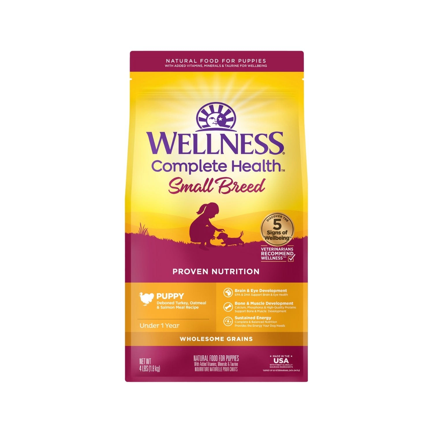 Wellness Complete Health Small Breed Just For Puppy Dry Dog Food