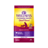 Wellness Complete Health Grain Free Deboned Turkey, Chicken & Salmon Recipe Small Breed Dry Dog Food