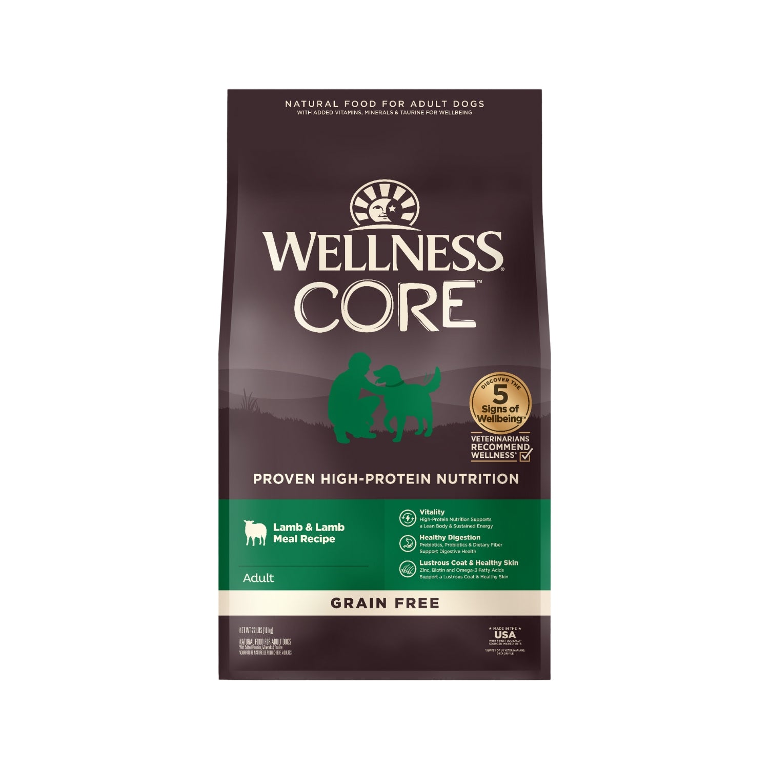 Wellness CORE Grain Free Lamb Dry Dog Food