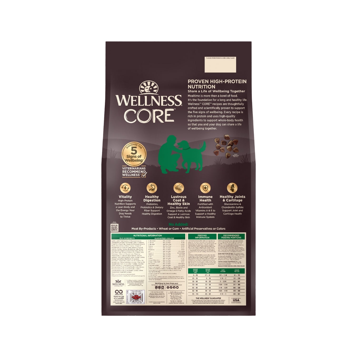 Wellness CORE Grain Free Lamb Dry Dog Food