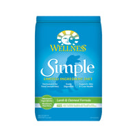Wellness Simple Limited Ingredient Diet Lamb & Oatmeal Formula Dry Dog Food