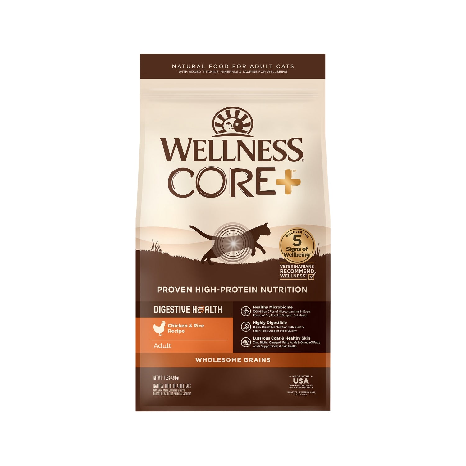 Wellness CORE Digestive Health Chicken & Rice Recipe Dry Cat Food