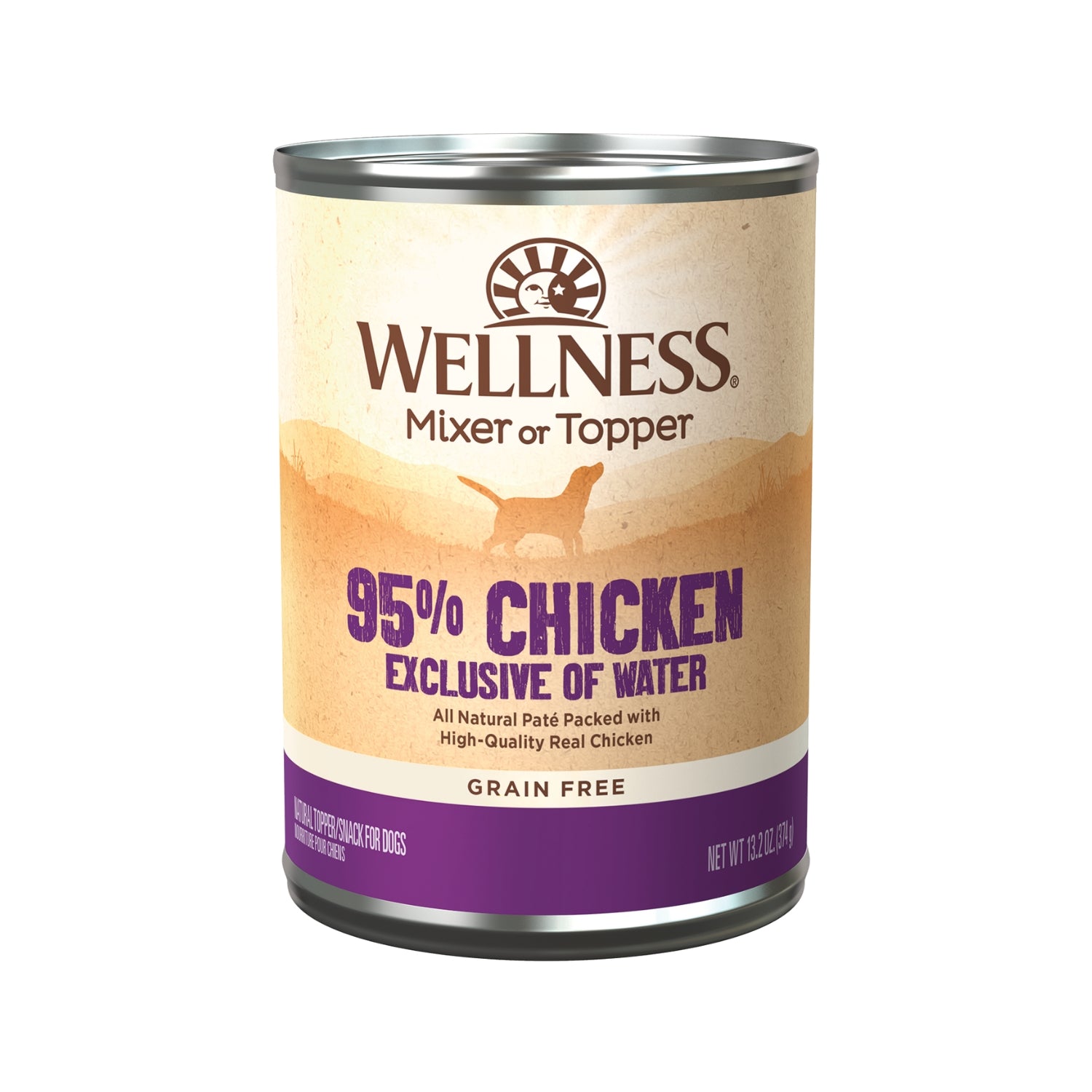 Wellness 95% Grain Free Chicken Wet Dog Food