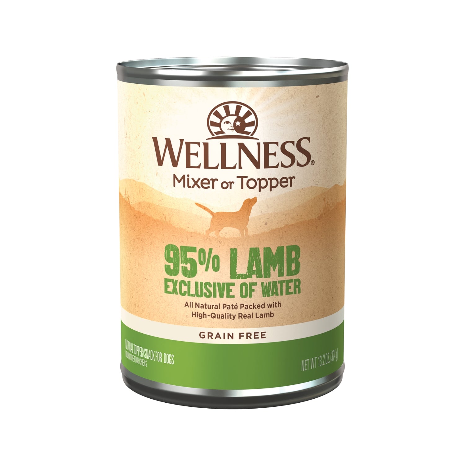 Wellness 95% Grain Free Lamb Wet Dog Food