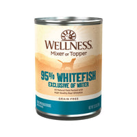 Wellness 95% Grain Free Whitefish Wet Dog Food