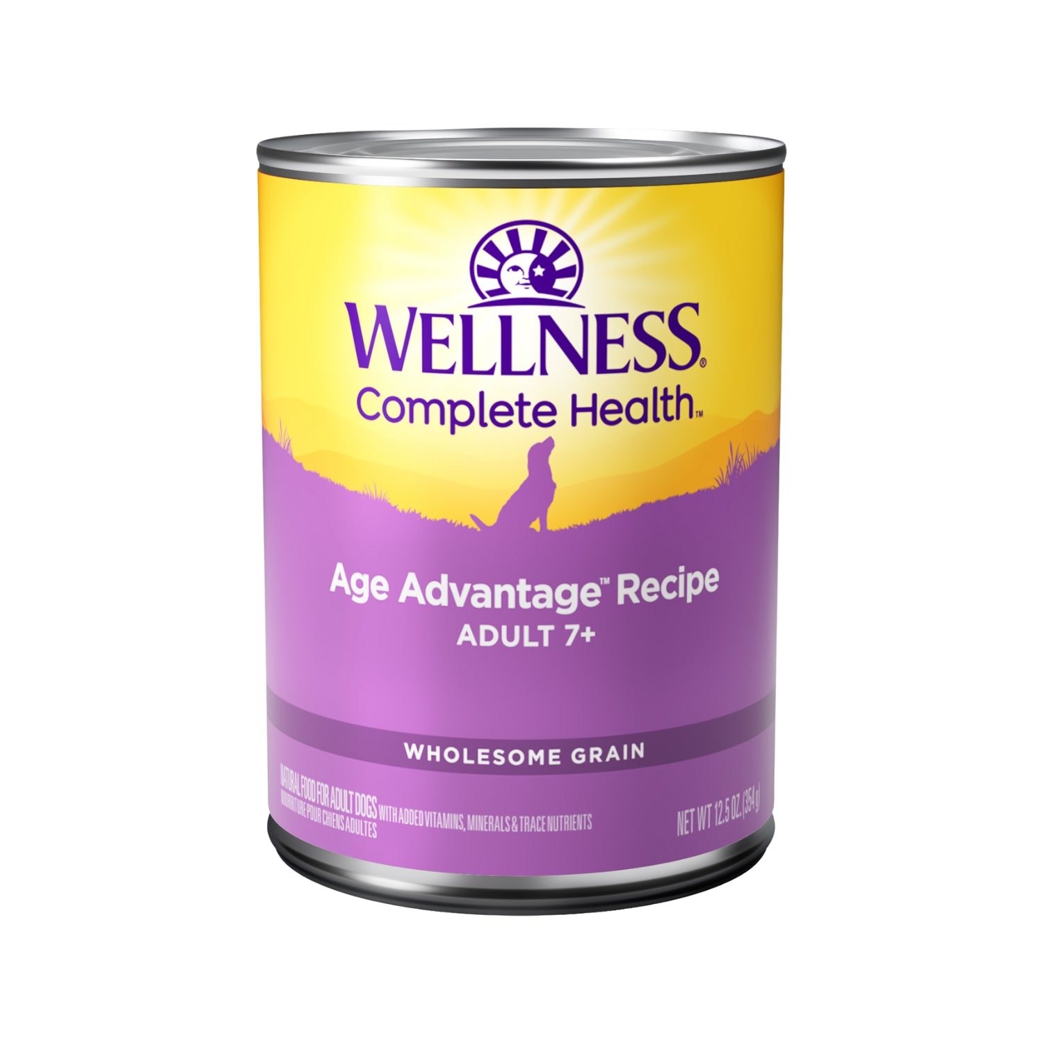 Wellness Complete Health Wholesome Grain Age Advantage Recipe Senior Wet Dog Food