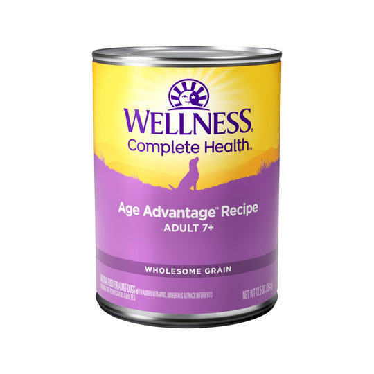 Wellness Complete Health Wholesome Grain Age Advantage Recipe Senior Wet Dog Food