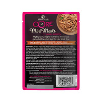 Wellness CORE Mini Meals Grain-Free Shredded Chicken & Turkey Dinner in Gravy Pouch Dog Food