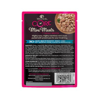 Wellness CORE Mini Meals Grain-Free Chunky Chicken & Tuna Dinner in Gravy Pouch Dog Food