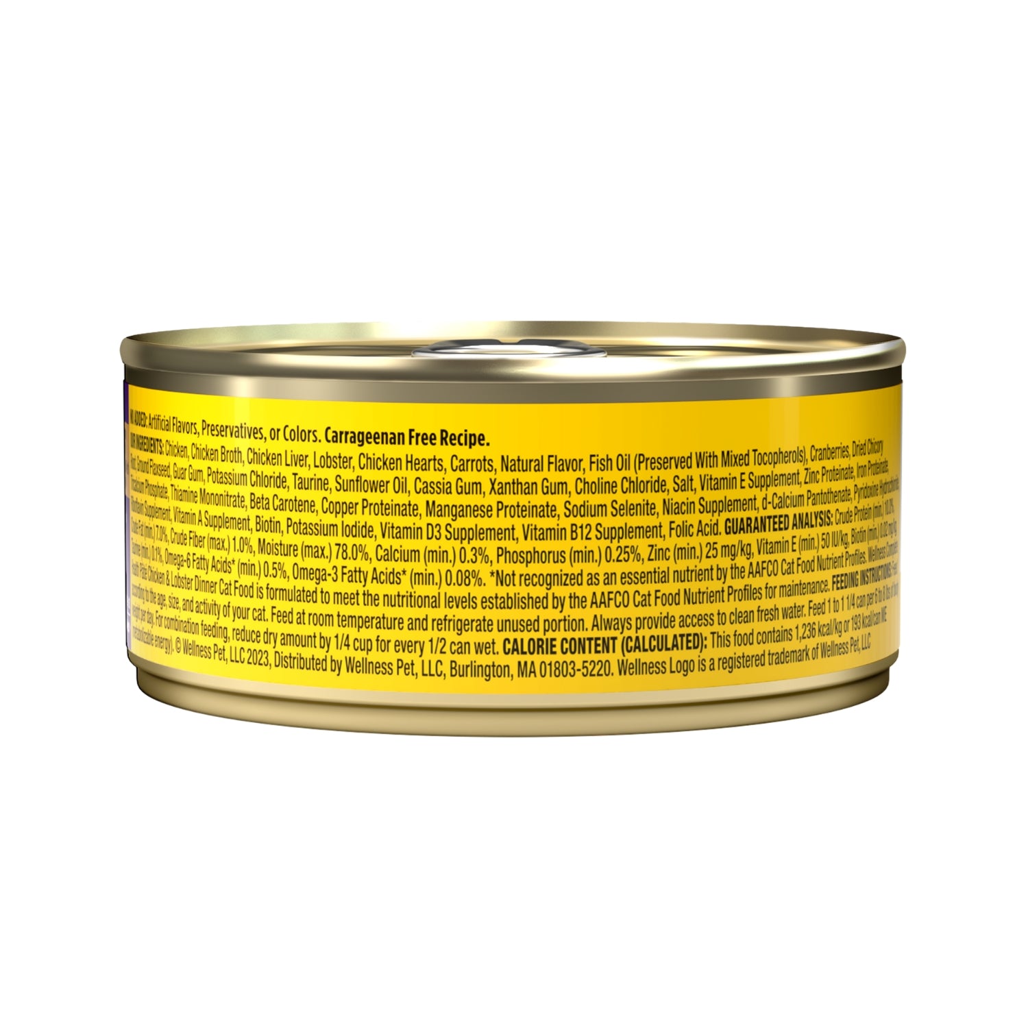 Wellness Complete Health Grain-Free Chicken & Lobster Pate Canned Cat Food