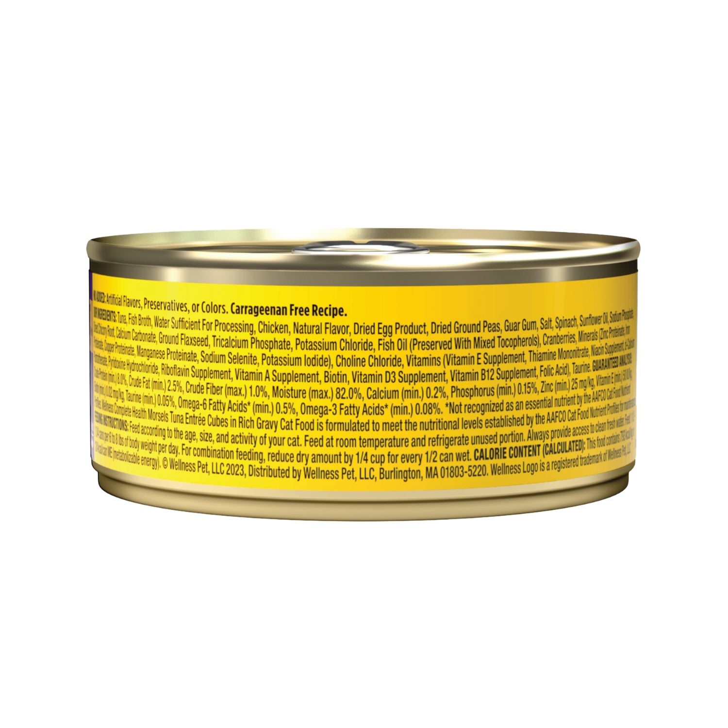 Wellness Complete Health Morsels Grain-Free Tuna Entree Canned Cat Food