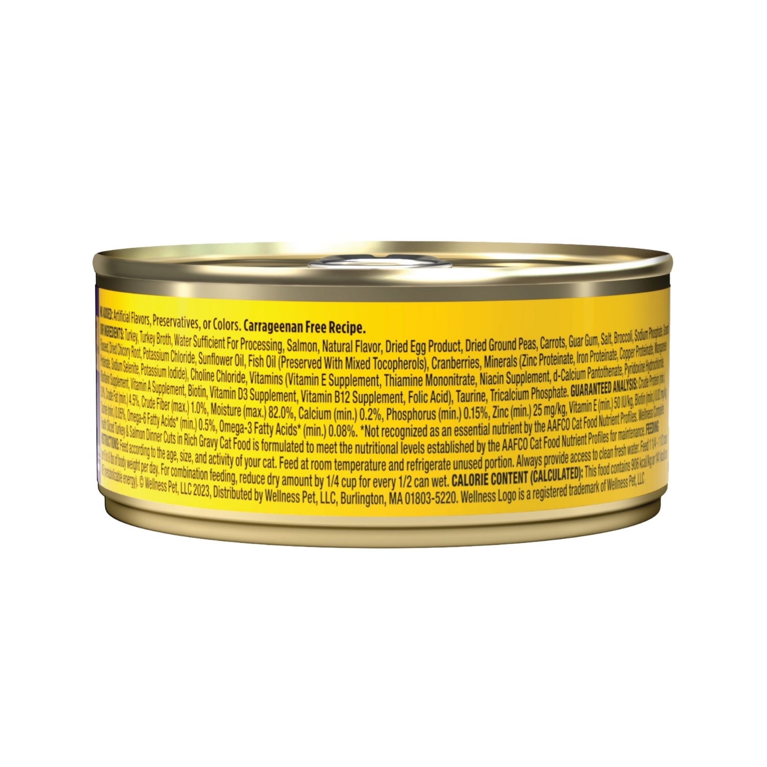 Wellness Complete Health Sliced Grain-Free Turkey & Salmon Entree Canned Cat Food