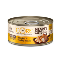 Wellness CORE Hearty Cuts Indoor Grain-Free Shredded Chicken & Turkey Canned Cat Food