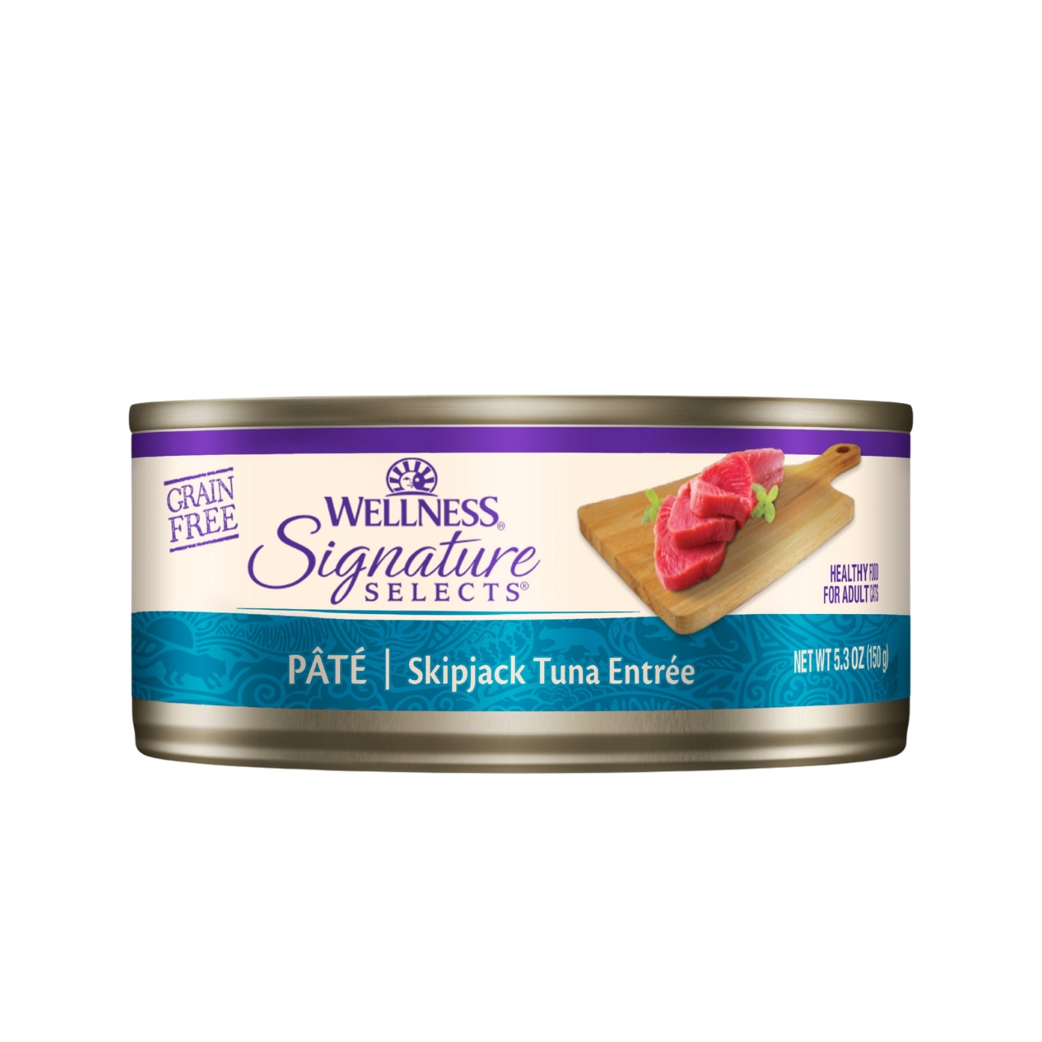 Wellness CORE Signature Selects Grain-Free Paté Skipjack Tuna Entrée Canned Cat Food