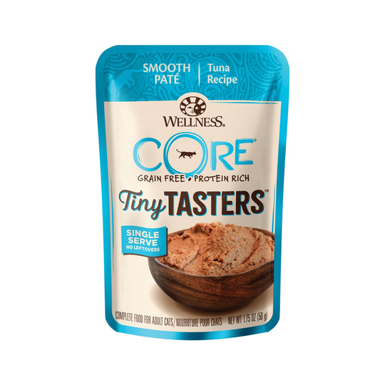 Wellness Tiny Tasters Grain-Free Tuna Pate Pouch Cat Food