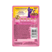 Wellness Appetizing Entrees Flaked Tuna, Mackerel & Shrimp Recipe Pouch Cat Food