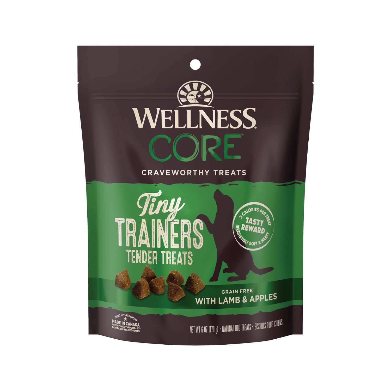 Wellness Core Tiny Trainers Lamb & Apple Tender Dog Treats