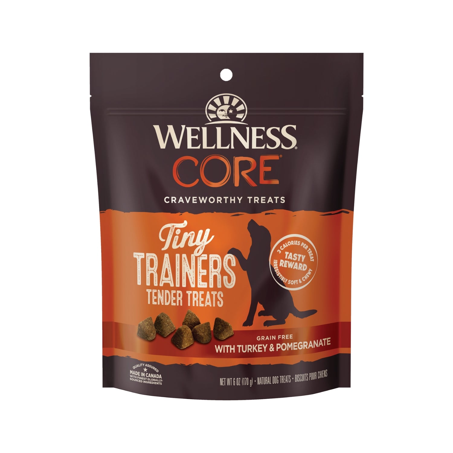 Wellness Core Tiny Trainers Turkey & Pomegranate Tender Dog Treats