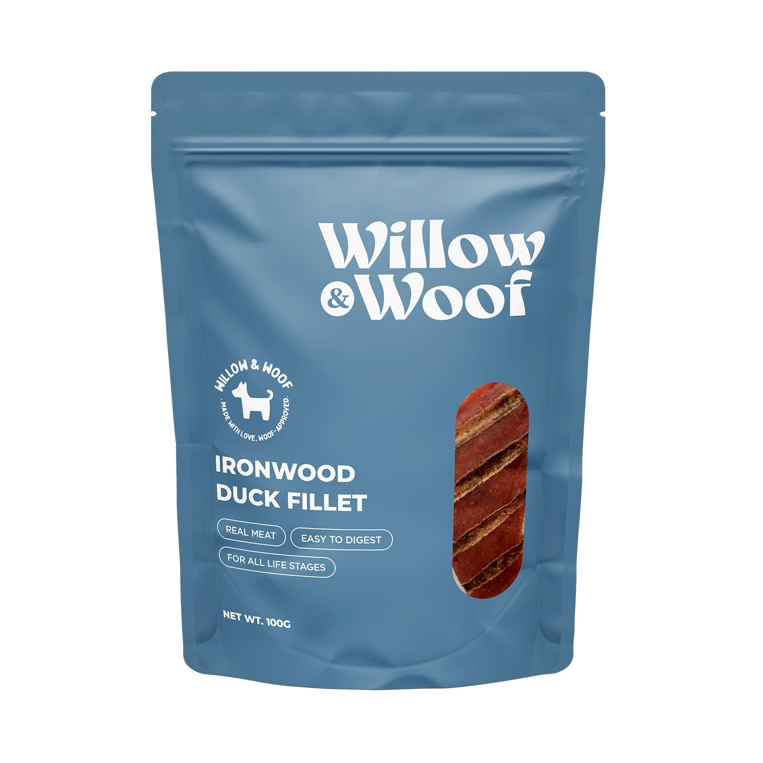 Willow & Woof Ironwood Duck Fillet Dog Treats