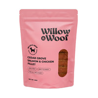 Willow & Woof Cedar Grove Salmon & Chicken Fillet Dog Treats