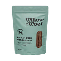 Willow & Woof Artisan Duck Ribbon Strips Dog Treats
